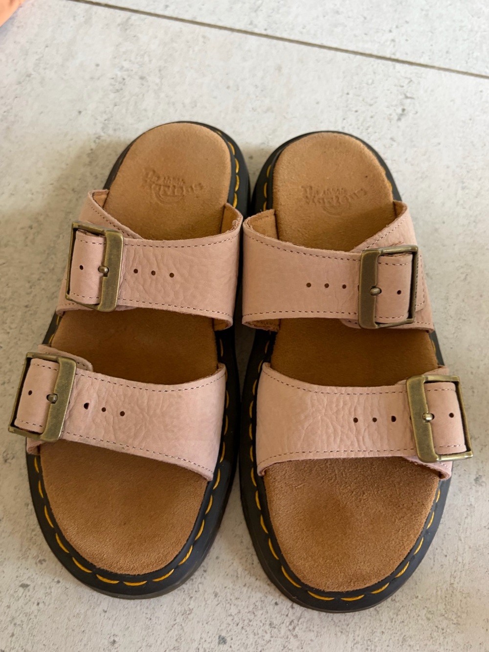 Dr. DR. MARTENS Josef Nubuk sandals Size 6